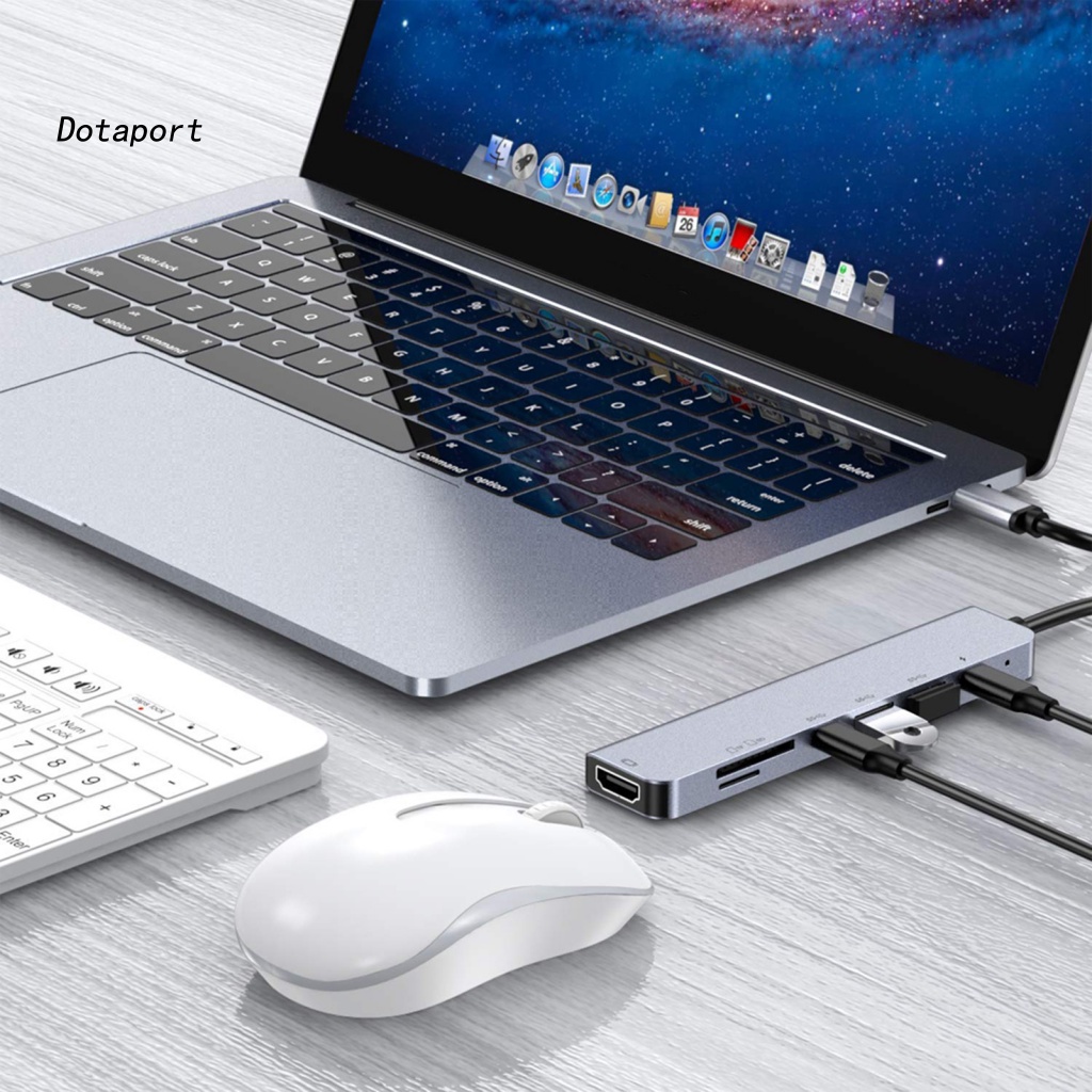 Bộ Chia Đa Năng 7 Trong 1 USB 3.0 HDMI Cho Laptop Huawei