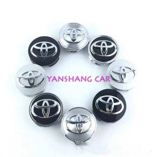 Logo-Chụp Mâm Xe-Chụp Vành Xe-Ô Tô-Cao Cấp-Toyota-62MM CHR atlis vios Logo Chụp Mâm Bánh Xe Ô Tô Toyota Đường Kính 62mm