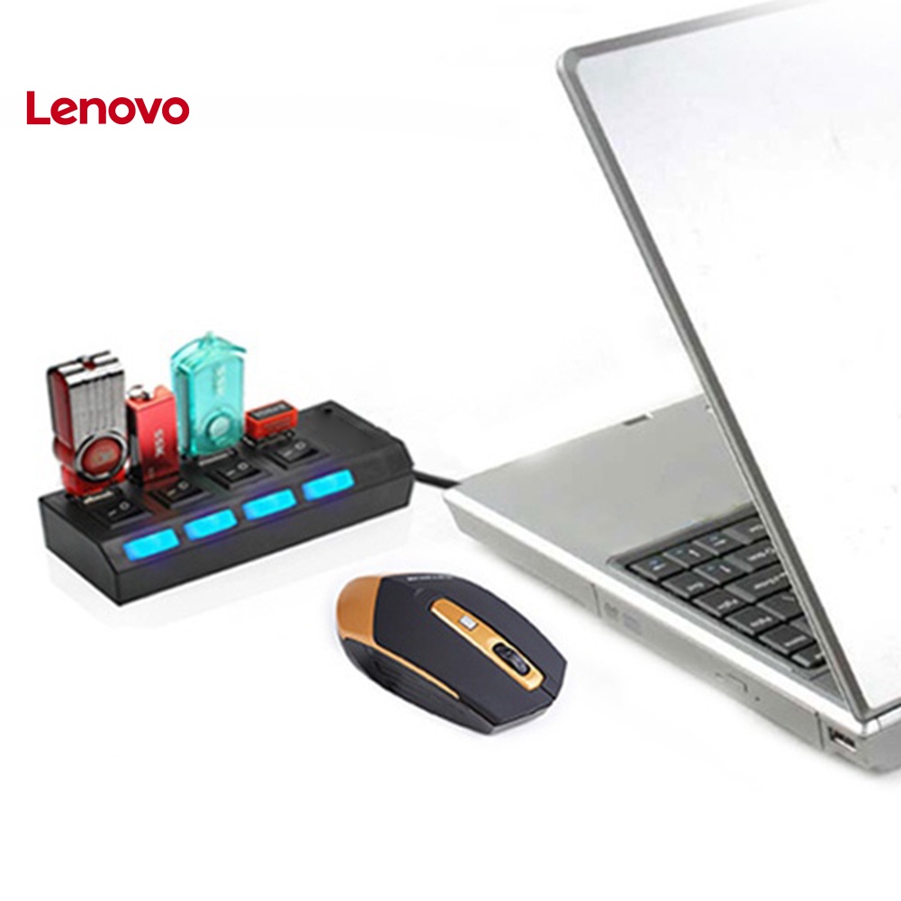 Bộ Chia 4 CổNg USB 2.0 TốC Độ Cao Cho PC / Laptop