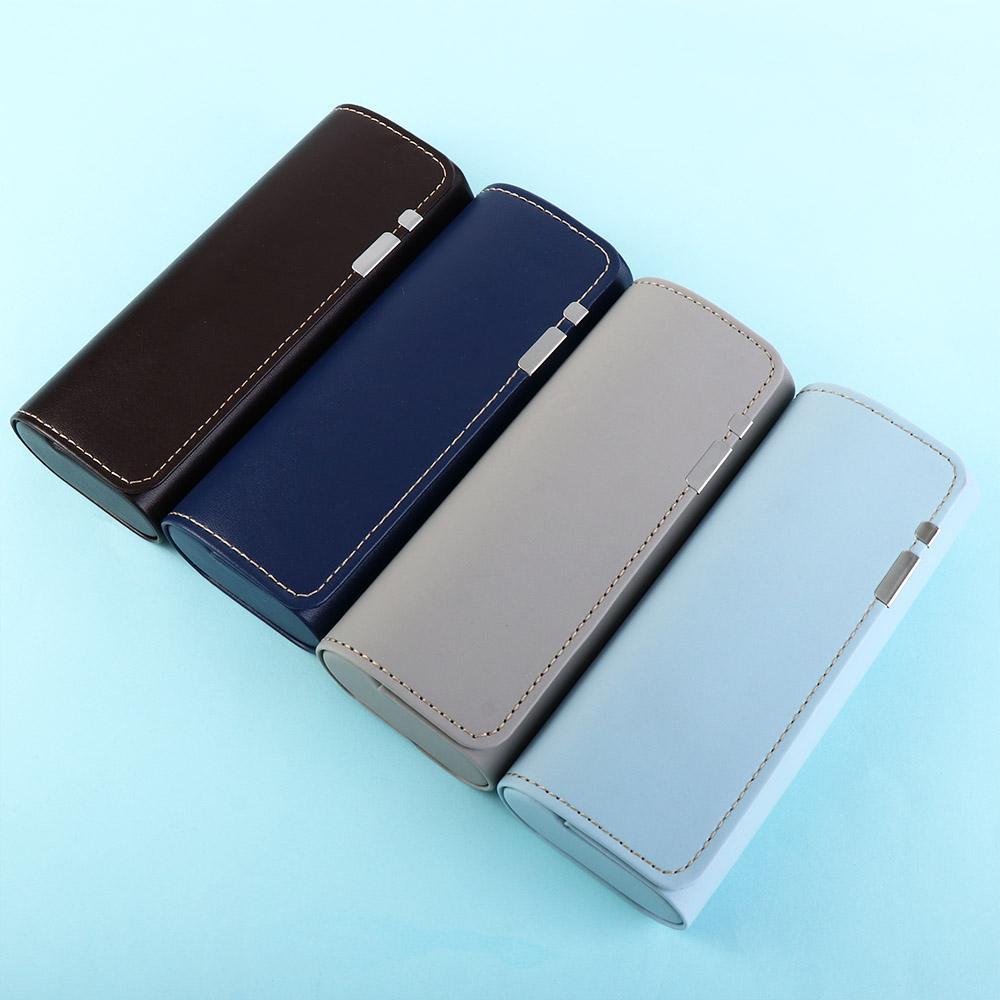 Hộp Đựng Mắt Kính Bằng Da PU Có Khóa Cài Tiện Dụng Cho Nữ Ốp