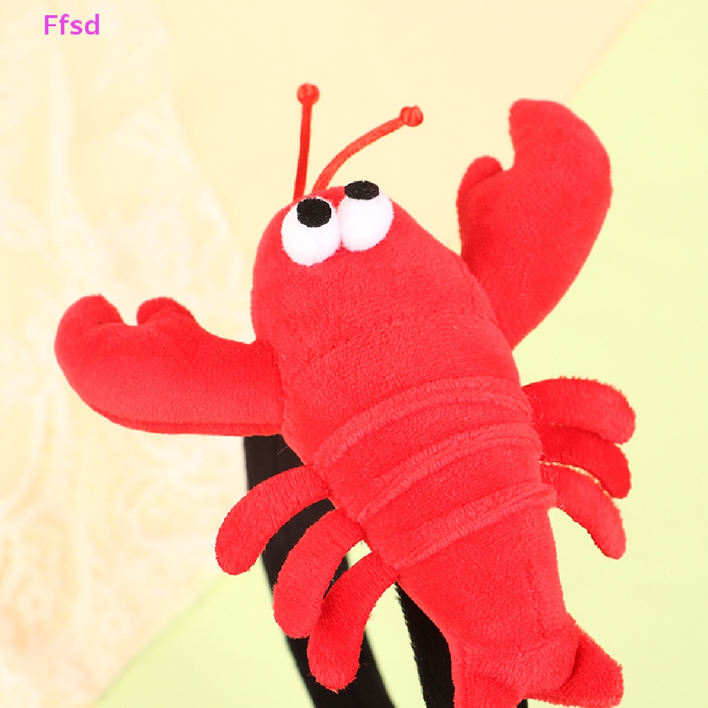 {Ffsd} Băng Đô Cài Tóc Hình Cua Biển Nhồi Bông Dễ Thương Sáng Tạo Bán Chạy