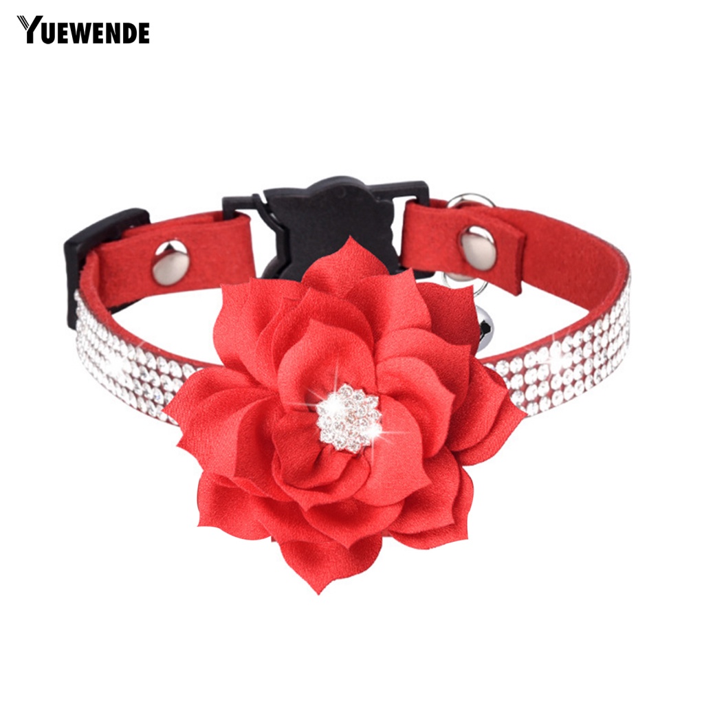 Vòng Cổ Mini Có Chuông Độ Co Giãn Cao Thời Trang Cho Thú Cưng