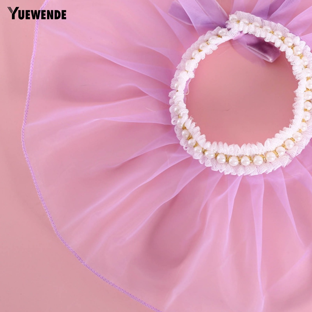 Ye.b Vòng Cổ Mềm Mại Màu Sắc Tươi Sáng Dễ Thương Cho Thú Cưng