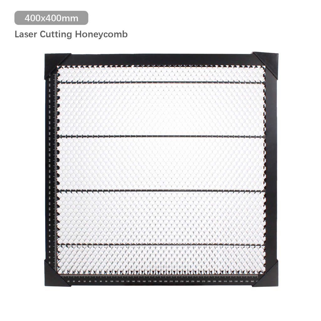 Bảng Thép Điêu Khắc Laser Hình Tổ Ong Với Thước Đo Cho Máy Cắt Laser CO2 / Diode / SCULPFUN Las