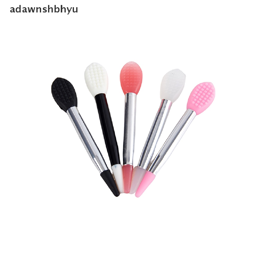 Set 5 Cọ Đắp Mặt Nạ Môi Hai Đầu Bằng Silicon adawnshbhyu