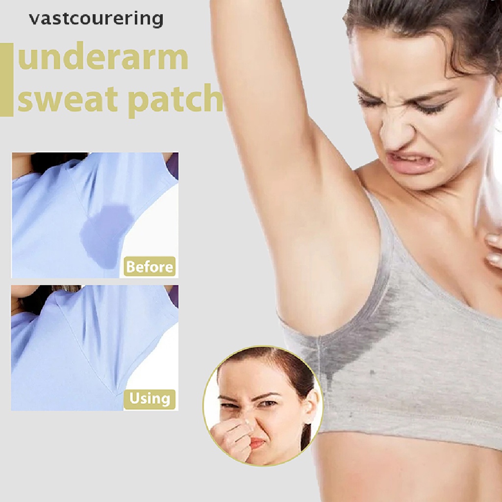 Bộ 12 Miếng Dán Thấm Hút Mồ Hôi Cho Vùng Da Dưới Cánh Tay