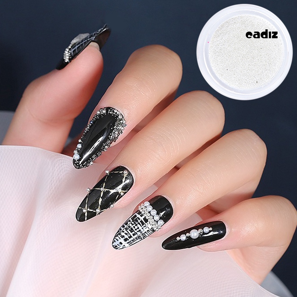 1 Hộp Hạt Kim Loại Trang Trí Móng Tay Nghệ Thuật DIY