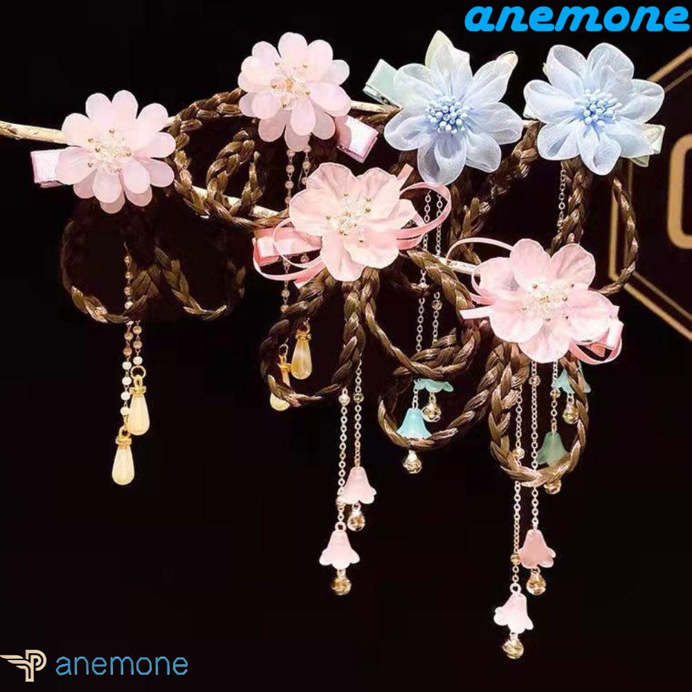 Kẹp Tóc Hình Nơ Bằng Resin Phong Cách Retro Sáng Tạo Dành Cho Nữ