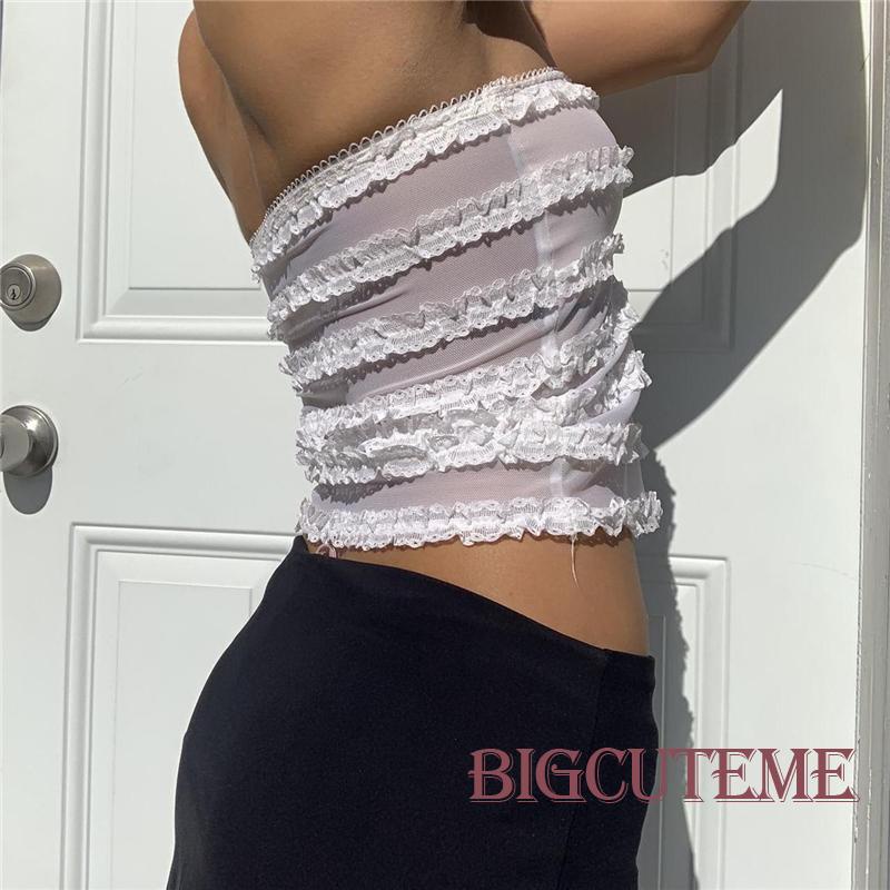 Áo Ống Cổ Thuyền Màu Trơn Thời Trang Mùa Hè Cho Nữ