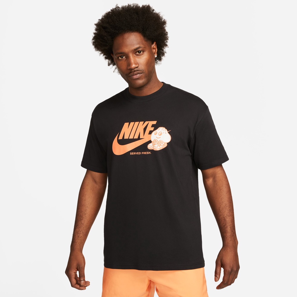 Jordan 100% cotton t-shirt nam thoáng khí phim hoạt hình in thể thao giản dị cổ tròn tay ngắn