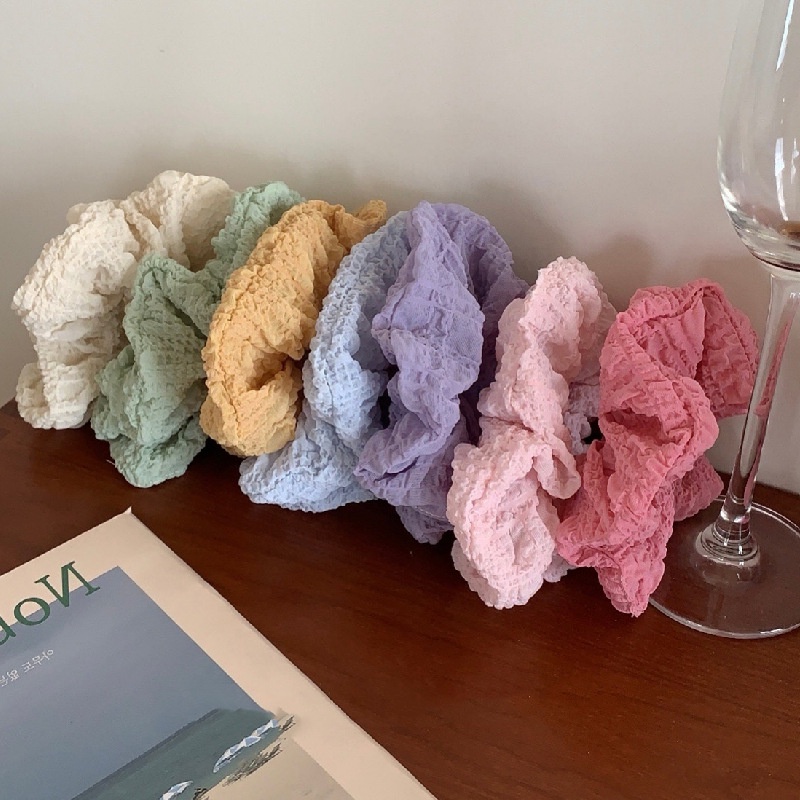 Dây Buộc Tóc Cao Su Họa Tiết Chú Heo Dễ Thương Cho Nữ