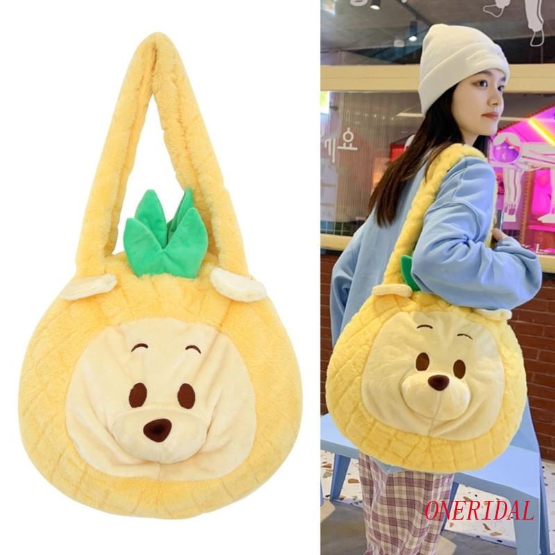 Túi Xách Cỡ Lớn In Họa Tiết Hoạt Hình Dễ Thương Thời Trang Thu Đông Cho Nữ