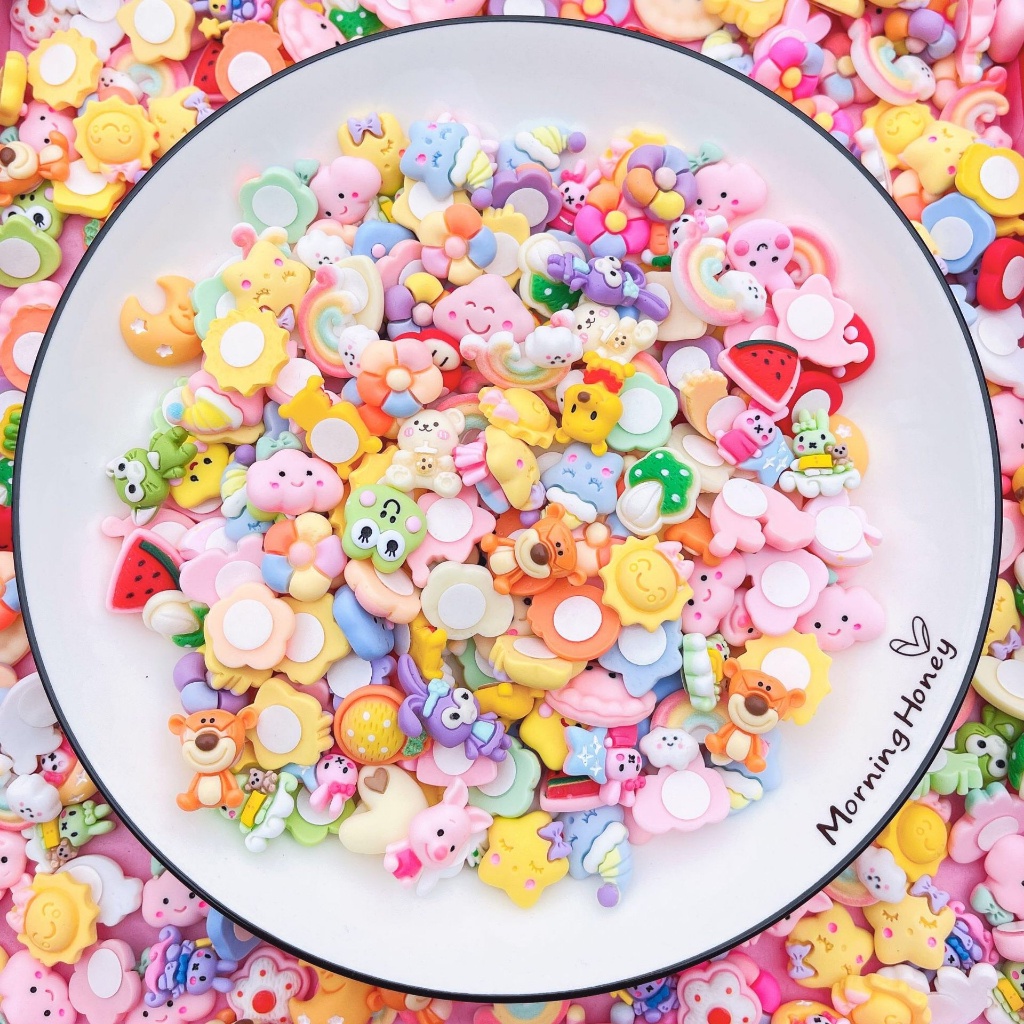 Combo 4/8/20 Set Sticker 3D Trang Trí Sổ Tay Điện Thoại, Bình Nước, Dễ Thương Cute