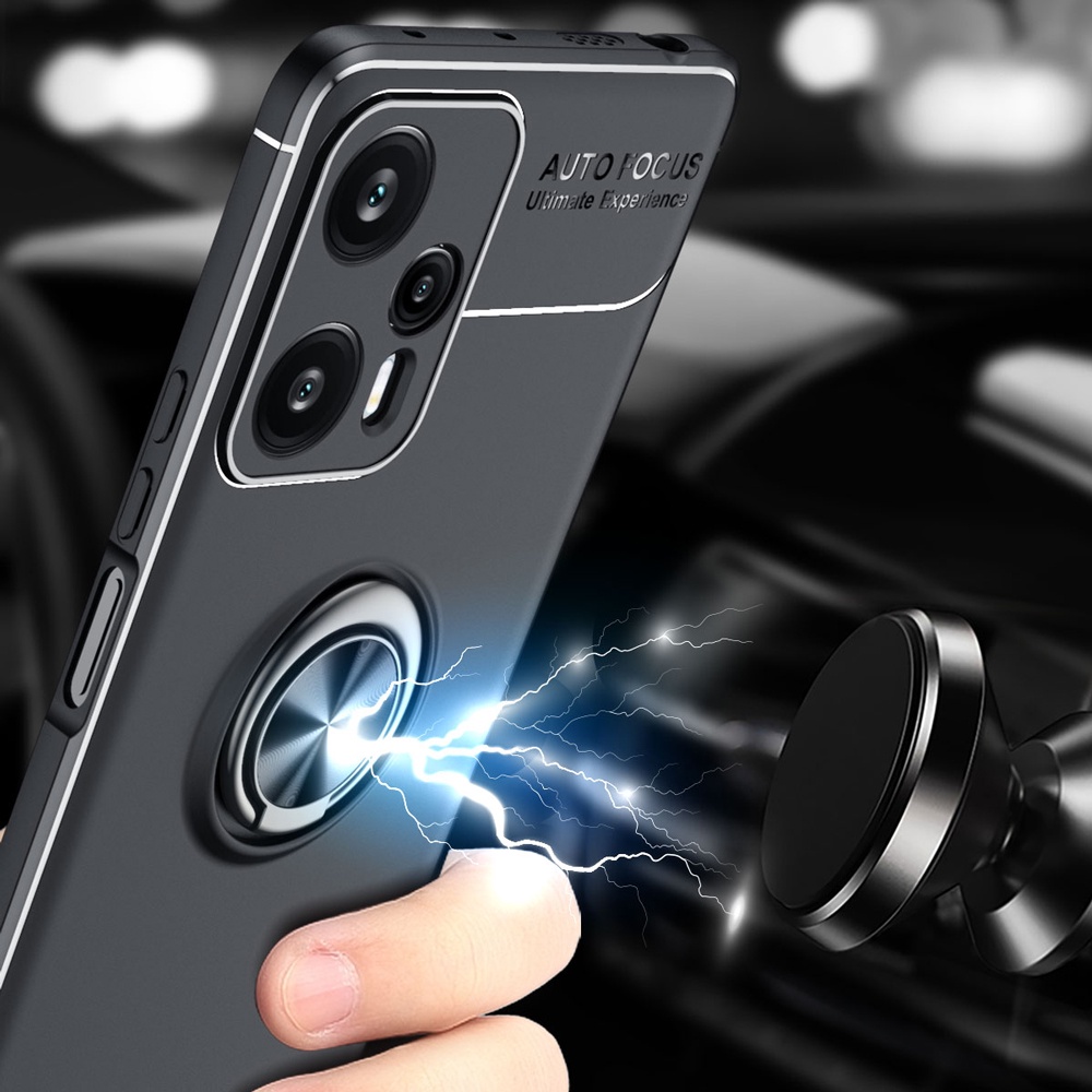 Ốp Điện Thoại TPU Có Vòng Đỡ Nam Châm Cho Xiaomi Redmi Note 12 Note 12 Turbo