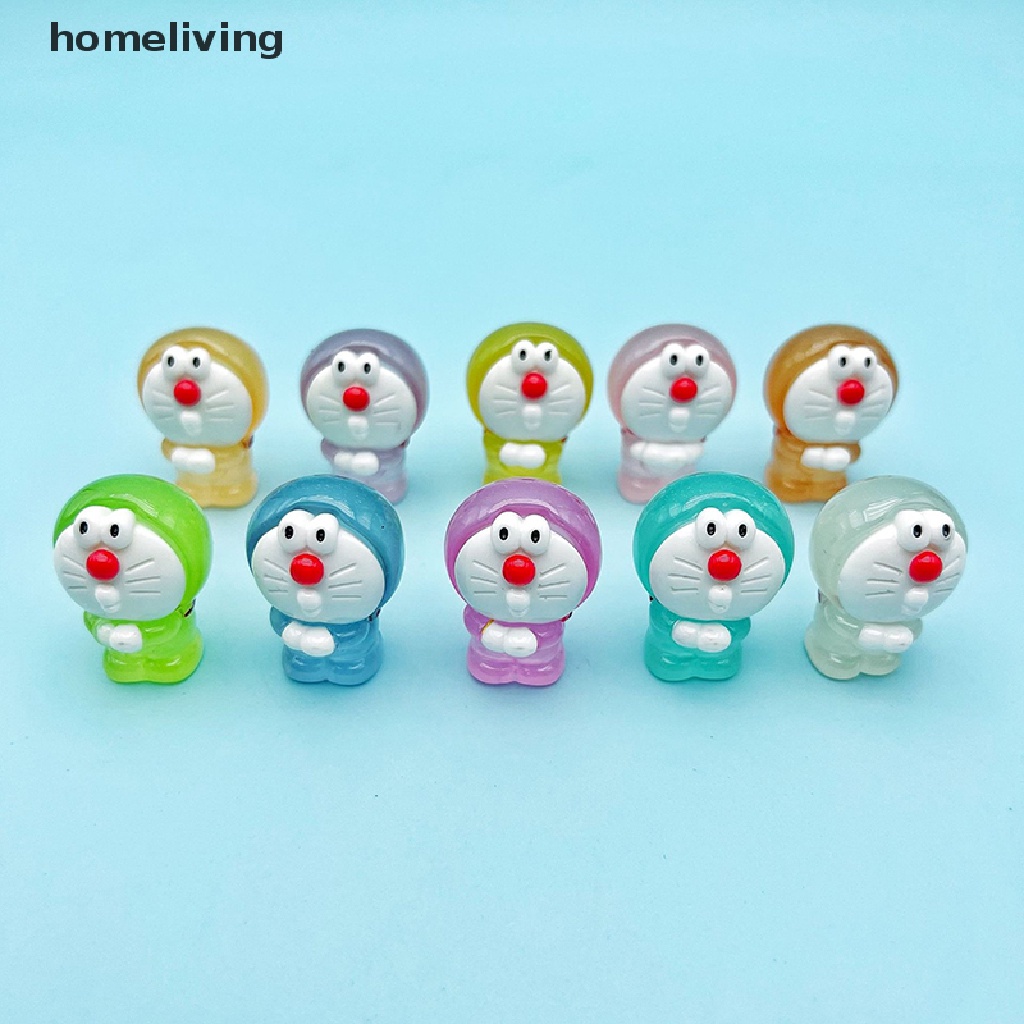 1 Tượng Nhân Vật Hoạt Hình Mini Bằng Nhựa Phát Quang Trang Trí Tiểu Cảnh DIY