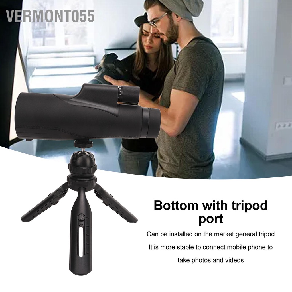 Ống Nhòm Đơn HD 16X Kèm Kẹp Điện Thoại Dành Cho Người Mới Bắt Đầu