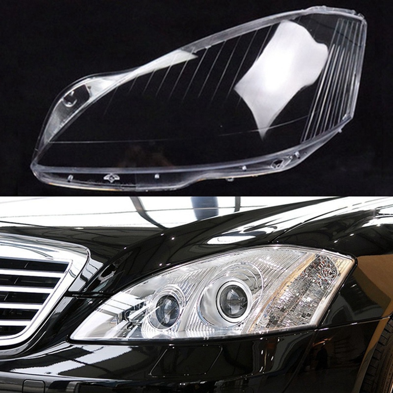 1 Khung Trong Suốt Bọc Đèn Pha Bên Phải Cho Mercedes-Benz S-Class W221 2006-2009