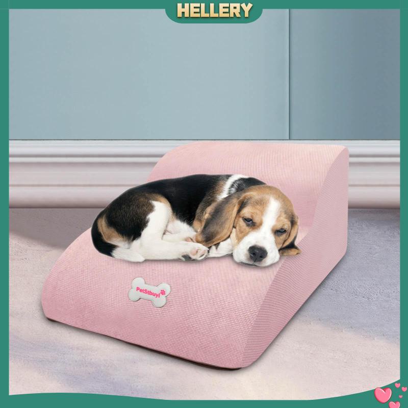 Bậc Thang Chống Trượt Có Thể Tháo Rời Vỏ Màu Xám Cho Chó Nhỏ