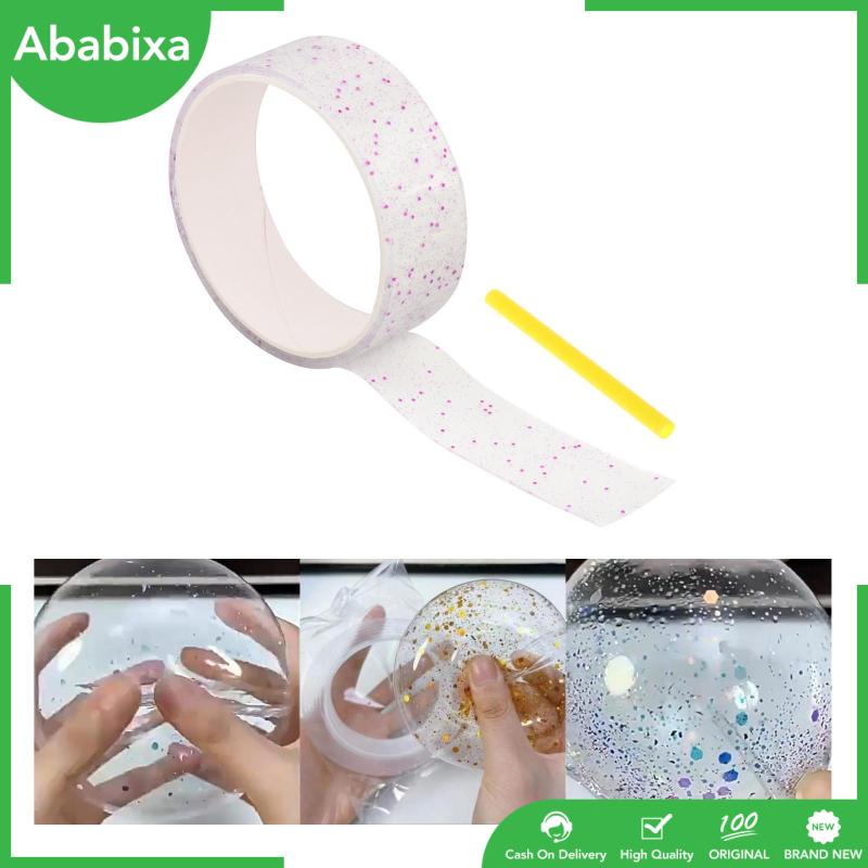 [Ababixa] Đồ Chơi Cuộn Băng Keo Hai Mặt Dính Áp Phích Gắn Bong Bóng DIY