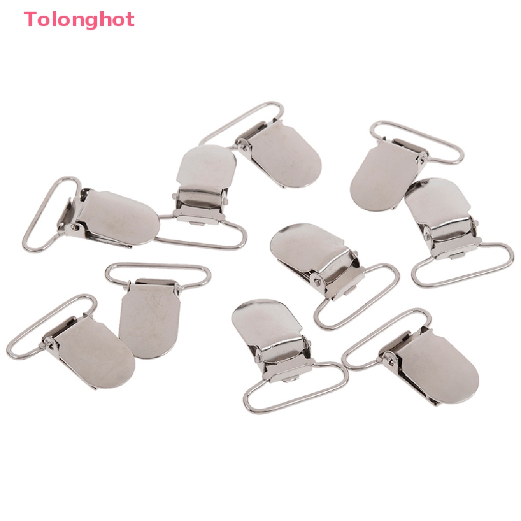 Set 10 Kẹp Giữ Núm Vú Giả Hình Chữ t 25mm Chuyên Dụng