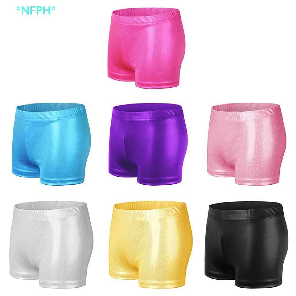 Nfph &gt; Quần Lót boxer Khiêu Vũ Mạ Đồng Sáng Thoáng Khí Hiện Đại Cho Trẻ Em Mới