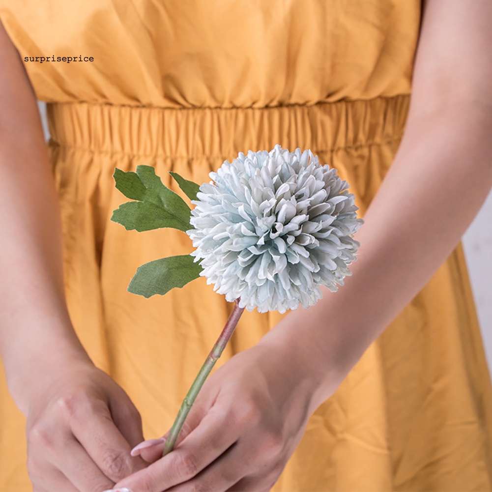 1 Bông Hoa Cúc Nhân Tạo Bằng Vải Dùng Cho Trang Trí