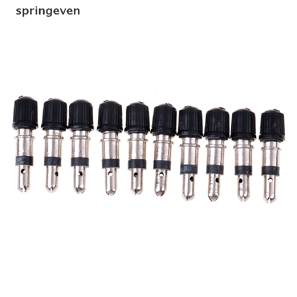 Bộ 10 Lõi Van Xe Đạp Bằng Đồng Không Săm Tháo Rời Được