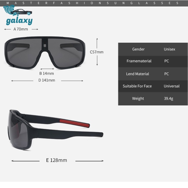 Galaxy Kính Mát Bảo Vệ Chống Tia Uv 9316p