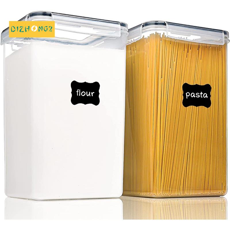 Bộ 2 Hộp Đựng Thực Phẩm Khô Dung Tích 6.5L Có Nắp Đậy Tiện Dụng