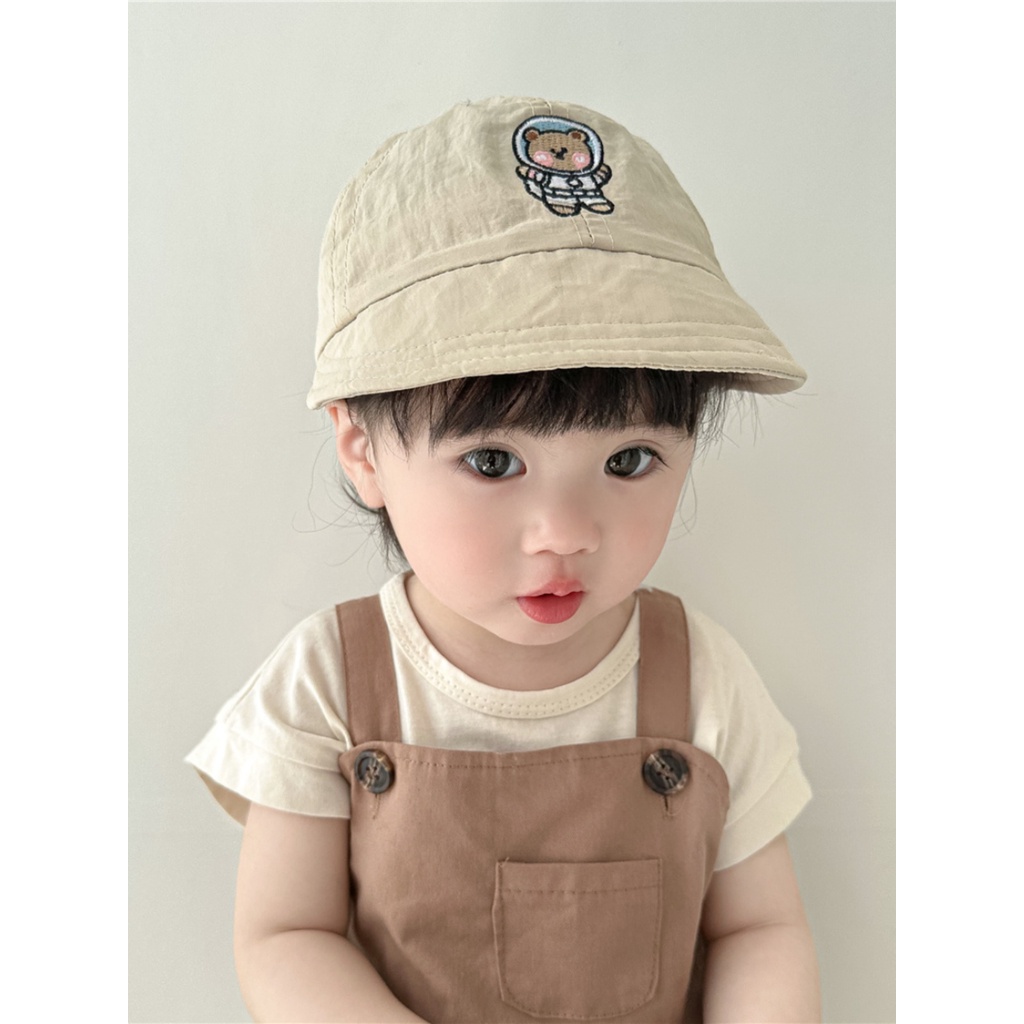 Mũ Lưỡi Trai Chống Nắng Thiết Kế Mỏng Thoáng Khí Nhanh Khô Cao Cấp Thời Trang Cho Bé