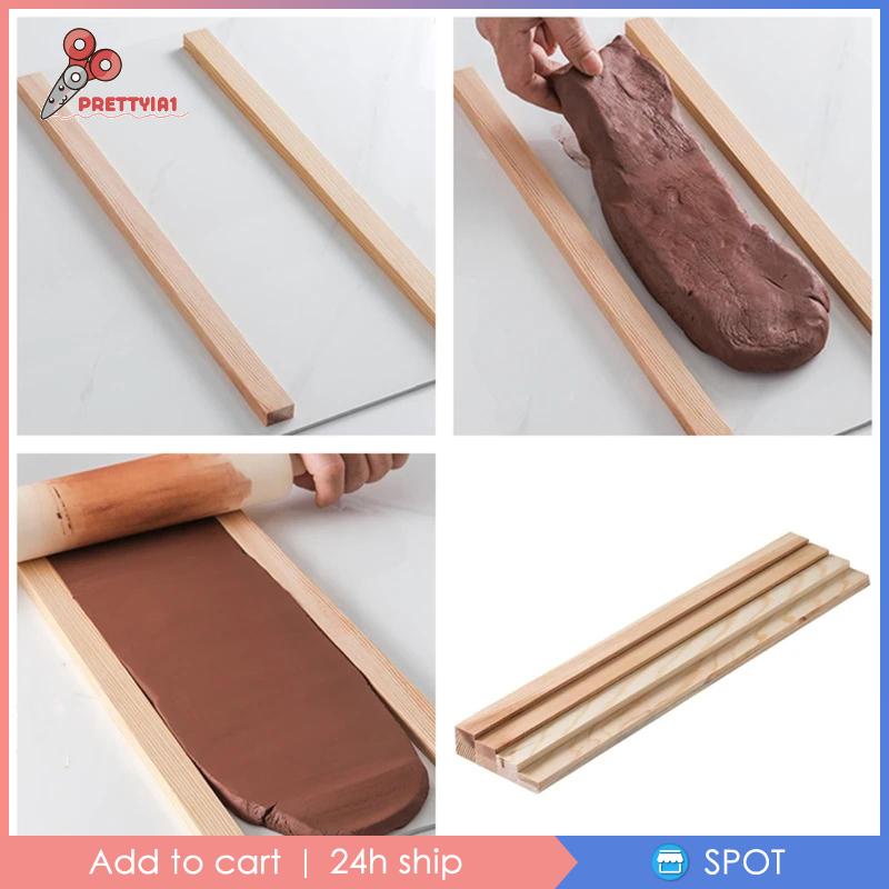 [Prettyia1] Set 6 Thanh Gỗ Cuộn Hướng Dẫn 5 7 10mm