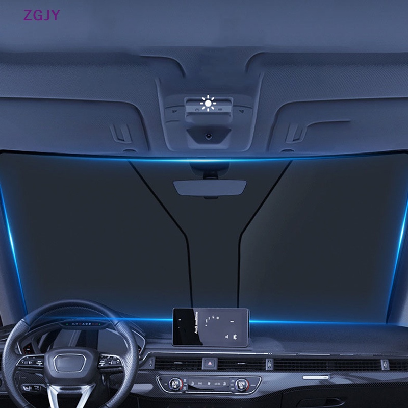 Tấm Che Nắng Hai Lớp Cách Nhiệt Chống Tia Uv Bảo Vệ Kính Chắn Gió Xe Hơi Mới