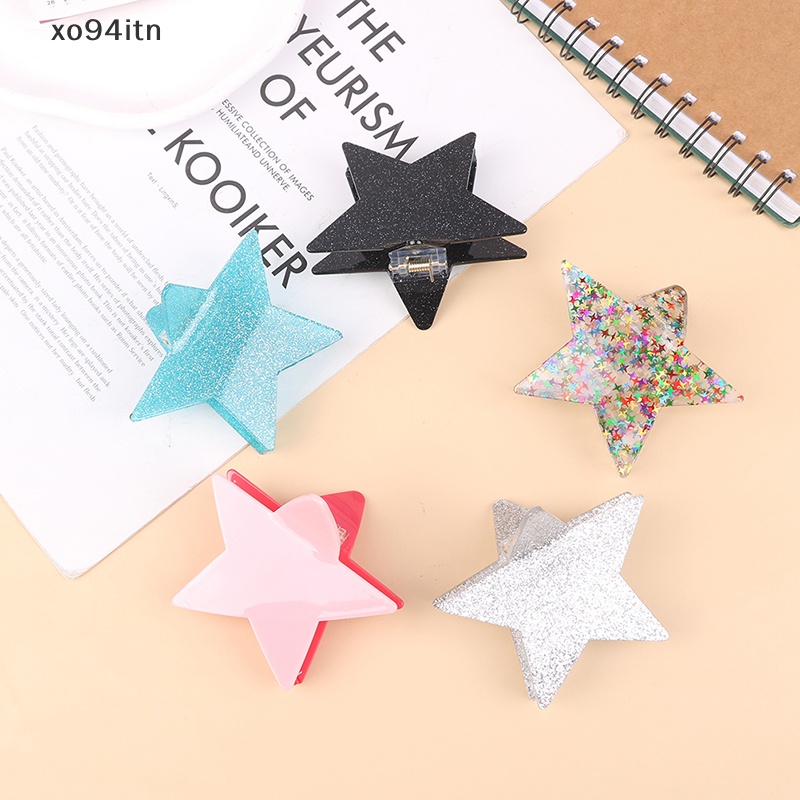 Kẹp Tóc Hình Ngôi Sao Năm Cánh Dễ Thương Cho Nữ