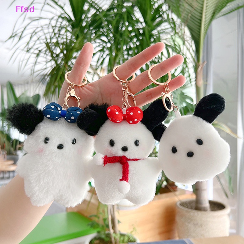 {Ffsd} Móc Khóa Búp Bê Nhồi Bông Hoạt Hình Pochacco Kawaii Dễ Thương * Bán Chạy