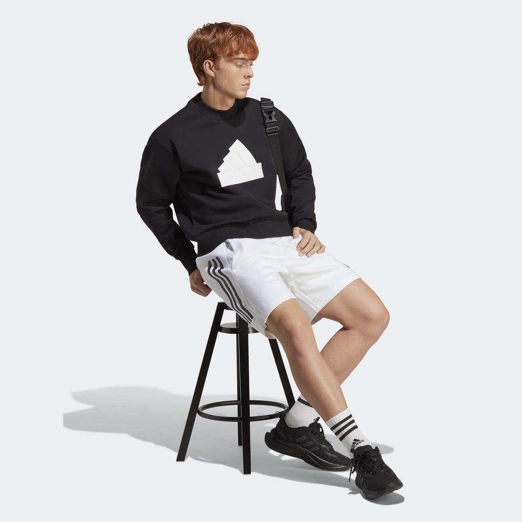 Adidas Phong cách sống Quần Short 3 Sọc Future Icons Nam trắng IC3753