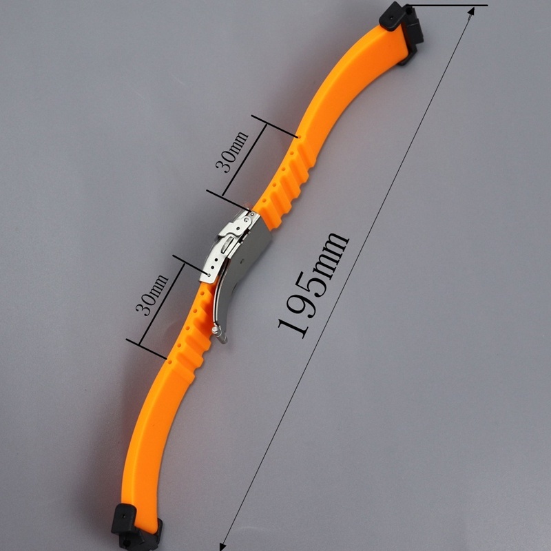 YIFILM Dây Đeo Bằng Silicone Chống Nước &amp; Mồ Hôi Thoáng Khí Cho Ultra Band GA110 / DW5600 / DW6900