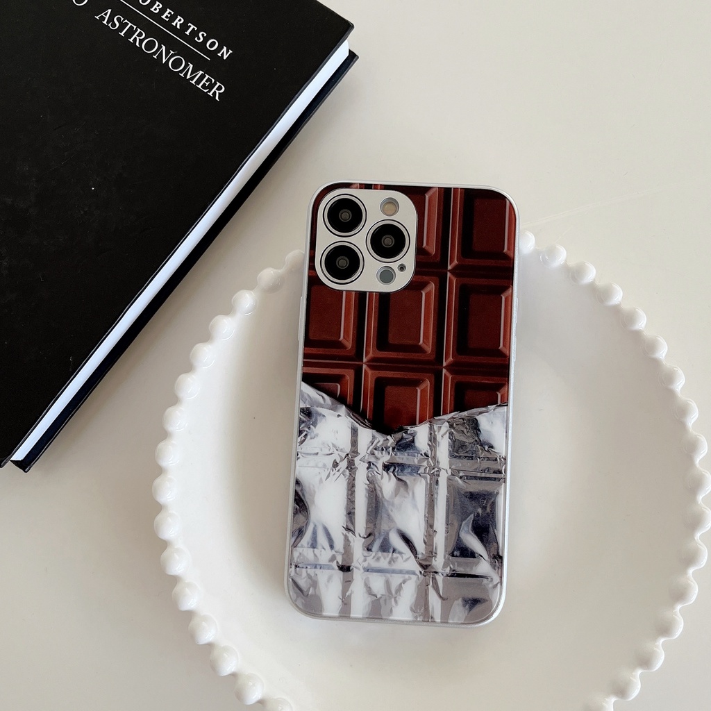 Ốp Điện Thoại TPU Dẻo Màu Bạc Thời Trang Chống Rơi Cho iPhone 14 13 12 11 PRO MAX