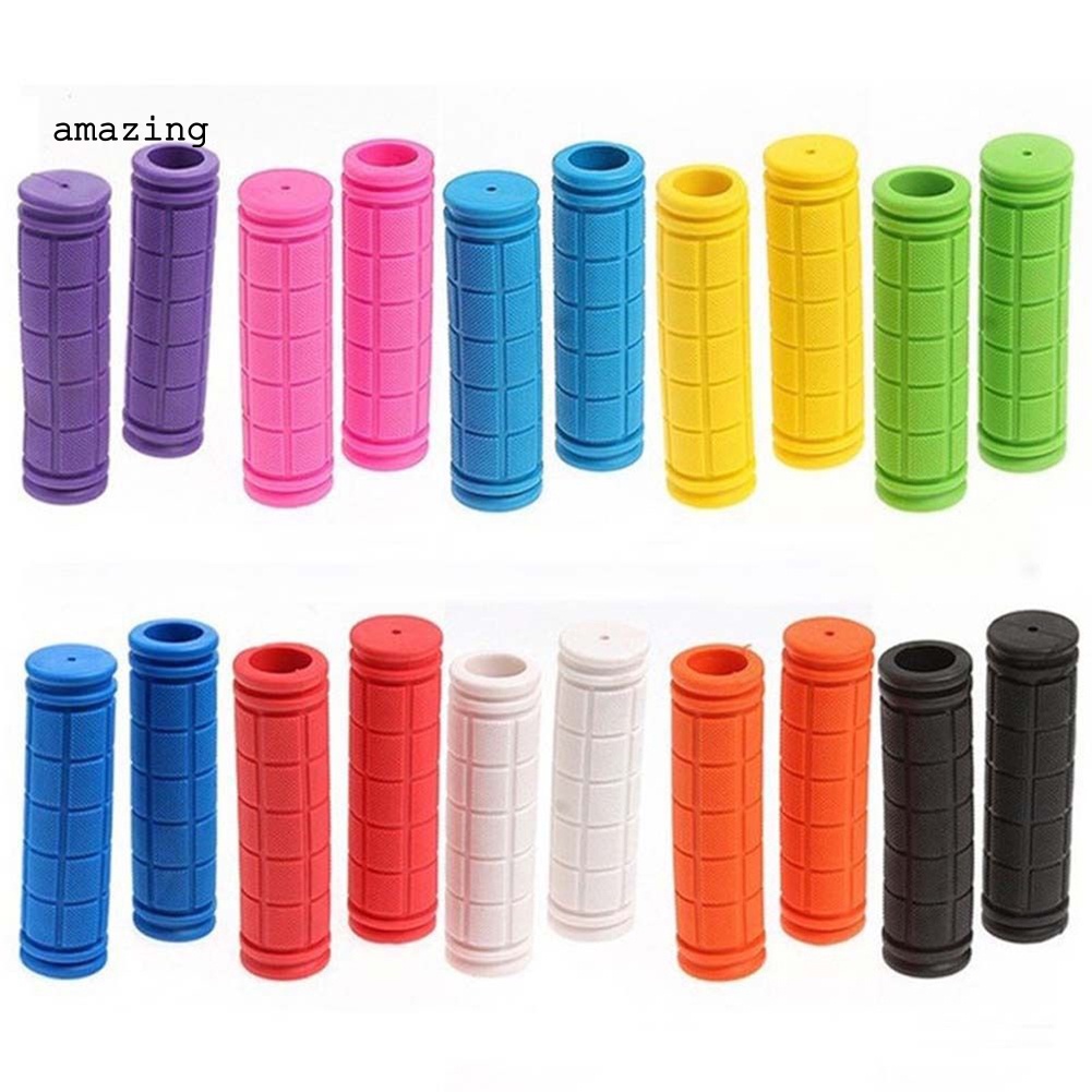 1 Cặp Vỏ Bọc Tay Lái Xe Đạp Leo Núi MTB BMX Bằng Cao Su Mềm Chống Trượt