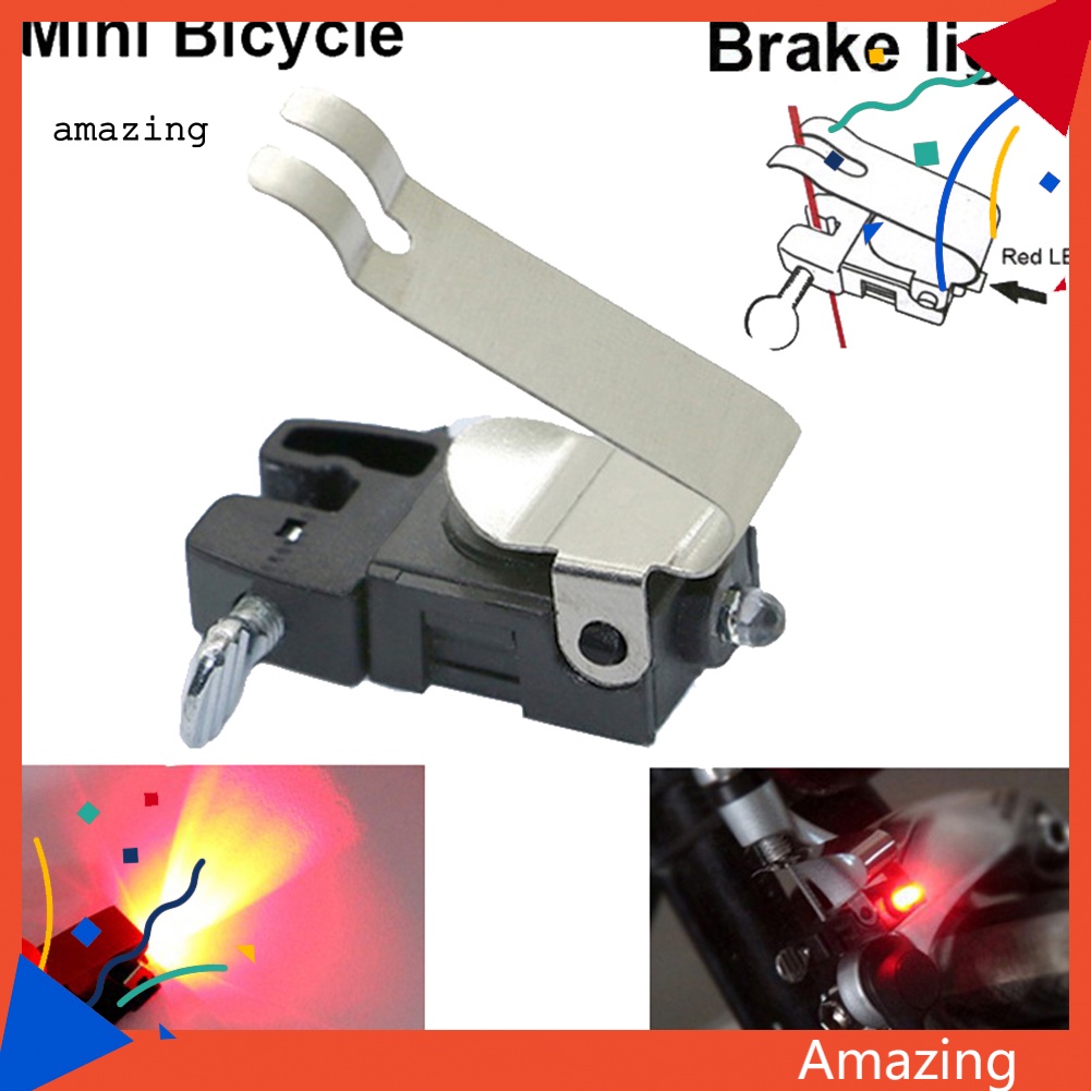 Đèn LED Phanh Xe Đạp Chống Thấm Nước Siêu Sáng