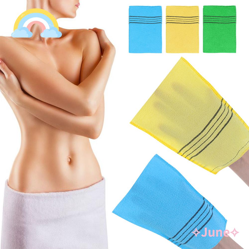 [Hàng mới về] Set 1 / 3 / 5 / 10 găng tay tắm mát xa tẩy tế bào chết làm sạch cơ thể tiện dụng
