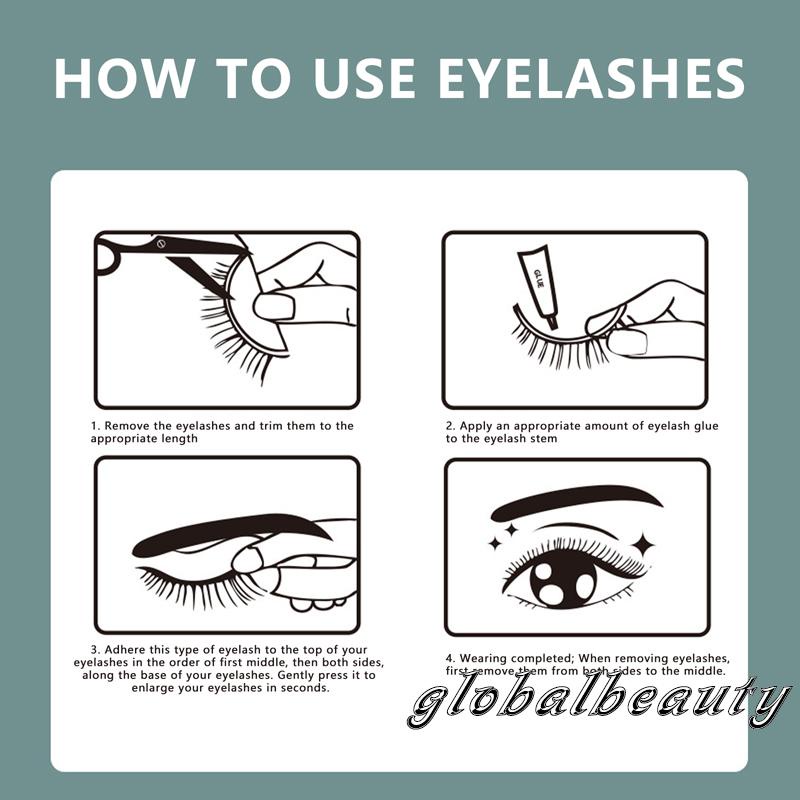 Lông Mi Giả 3D Sang Trọng Dành Cho Nữ