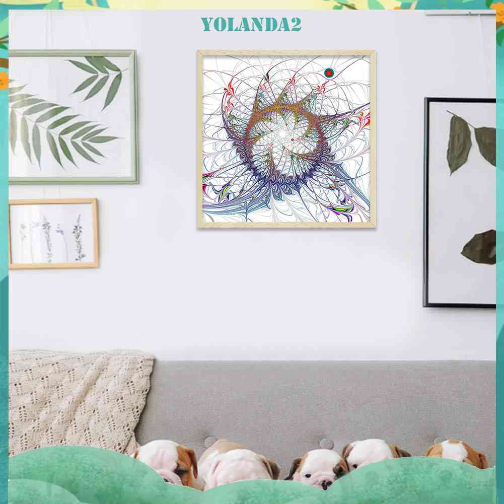 Bộ Tranh Đính Đá 5D Toàn Diện Họa Tiết Nghệ Thuật Độc Đáo DIY Dùng Trang Trí Nhà Cửa