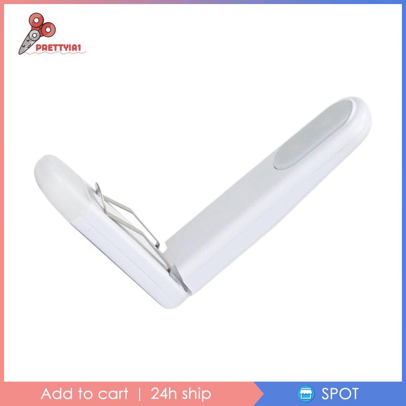 [Prettyia1] Đèn Đọc Sách Kẹp Cạnh Giường Ngủ Màu Trắng Có Thể Điều Chỉnh Độ Sáng