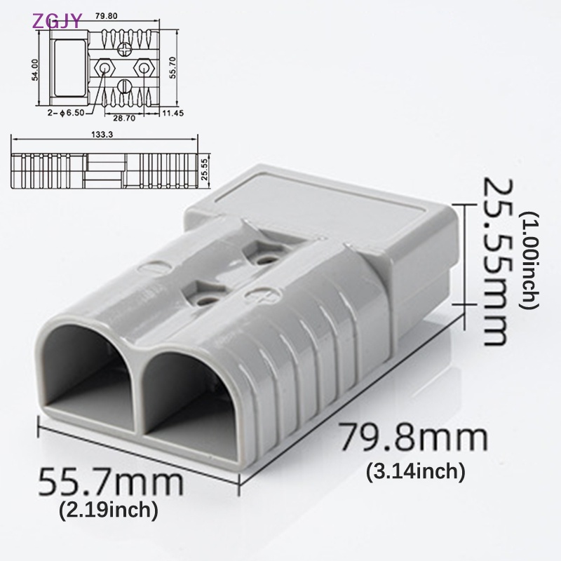 Phích Cắm Sạc ZGJY 175A 175A 600V Chuyên Dụng Chất Lượng Cao Mới