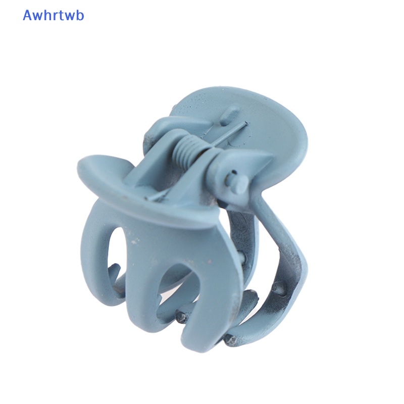 Set 10 Kẹp Tóc Càng Cua Nhựa Nhám 3cm Kiểu Dáng Hình Học Mới