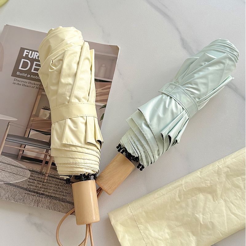 Dù Che Mưa Nắng Cỡ Nhỏ Dễ Thương Có Thể Chịu Lực Cao Chống Vỡ Tiện Dụng Cho Nữ