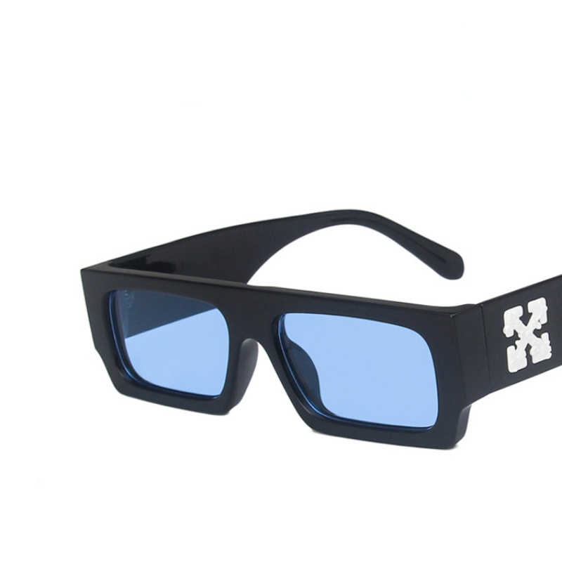 (AIMURUSI) COD X Kính Râm Gọng Vuông Nhỏ In Họa Tiết Phong Cách Hip Hop Đường Phố Âu Mỹ Hợp Xu Hướng Thời Trang