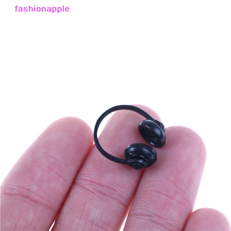 Tai Nghe Màu Đen Tỉ Lệ 1 / 12 Cho Nhà Búp Bê