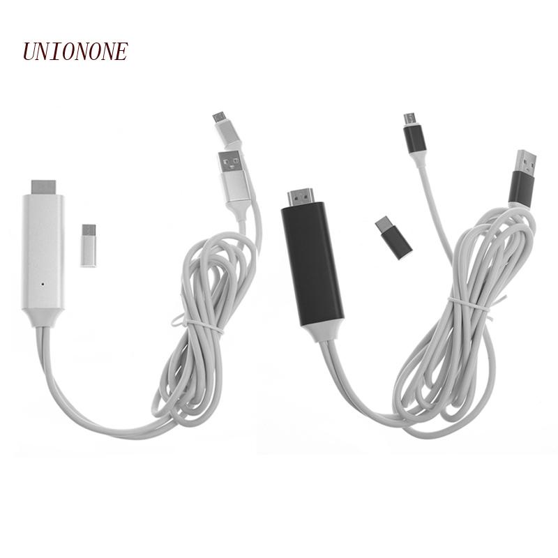 One Cáp Chuyển Đổi 1080P Type C Micro USB Sang TV HDTV AV Cho Laptop TV