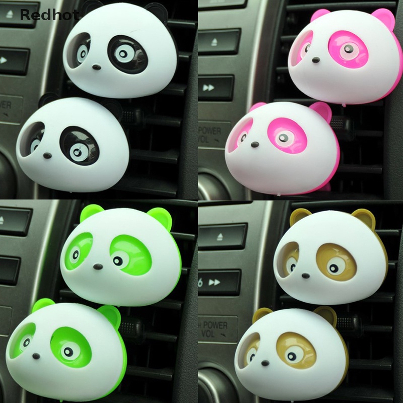 < Redhot > Gấu Trúc Tạo Kiểu Không Khí Xe Hơi Ambientador Tự Động Để Trang Trí Hàng Bán Chạy